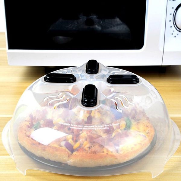 

kitchen storage & organization microwave food splash cover oven overhanging with steam vents magnetic splatter lid heat resistant