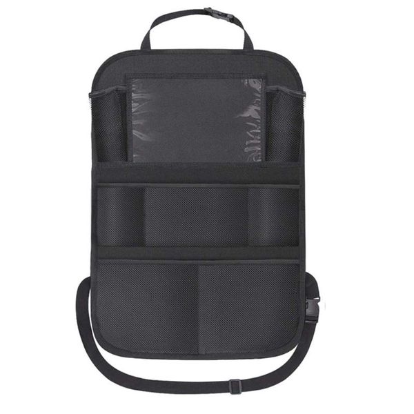 

car organizer auto seat back net storage bag vehicle pouch multi-pouch