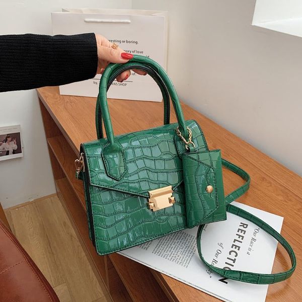 

evening bags vintage brand design alligator tote handbag purses women shoulder crossbody 2021 ladies messenger high quality