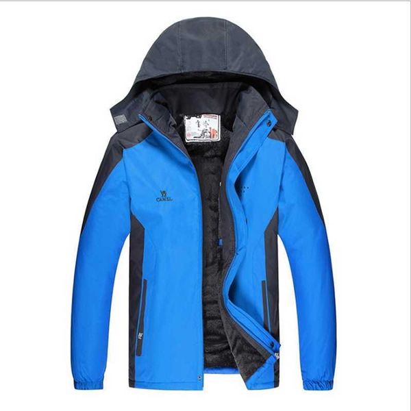 

fashion personality contrast stitching casual jacket men's suit, Black