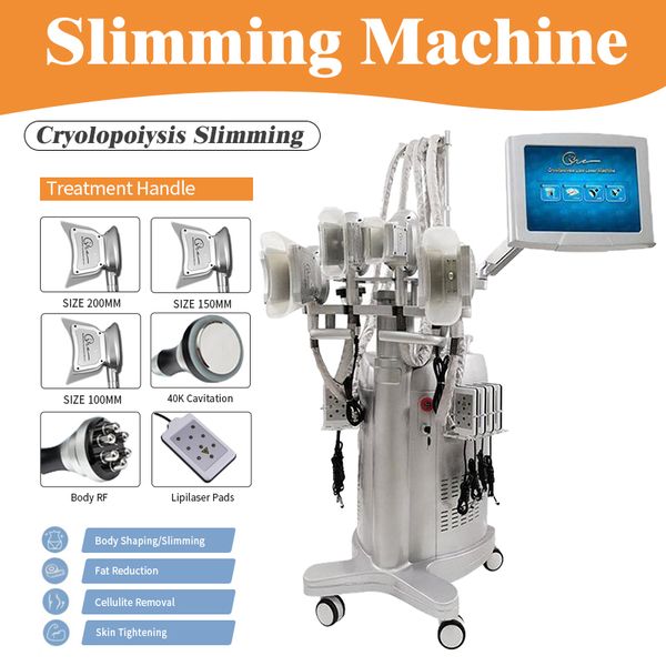 

slimming 4 handles cavitation rf lipo laser machine fat ing machine