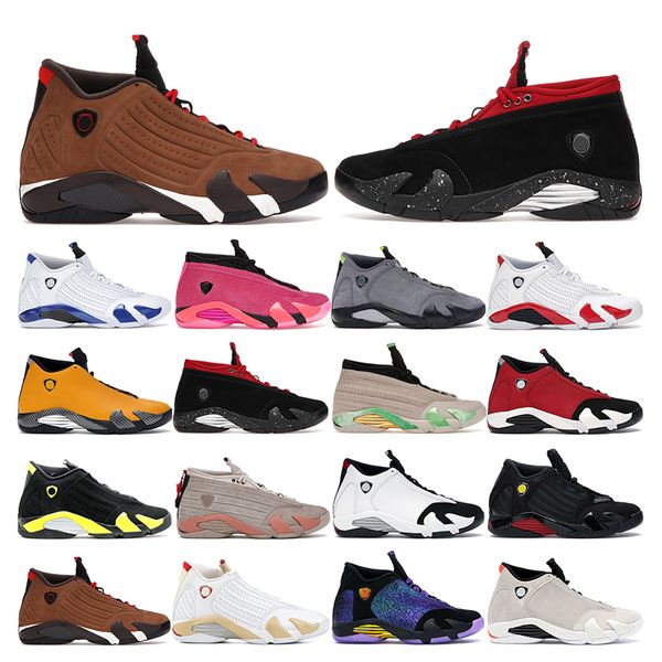 

14s men basketball shoes white hyper royal gym red lipstick desert sand black anthracite aleali may fortune mens trainers sports sneakers fa