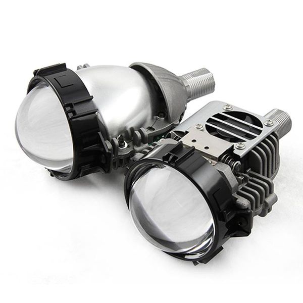 

car headlights headlight modified super bright led dual light lens highlight 3.0led