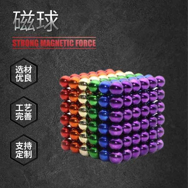 

instrument electronic communication industry steel buck toy color magic magnetic ball