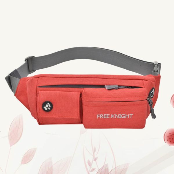 

multifunctional cellphone pouch waist bag portable mobile phone pack sports with headphone hole (orange) outdoor bags