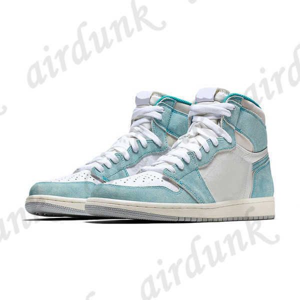 

[with box] union basketball shoes jumpman 1 mens women 1s designer sneakers fearless obsidian unc patent gold black toe