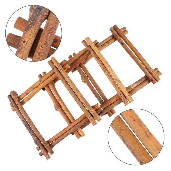 

frames 3pcs christmas wreath diy rattan frame woven garland decor