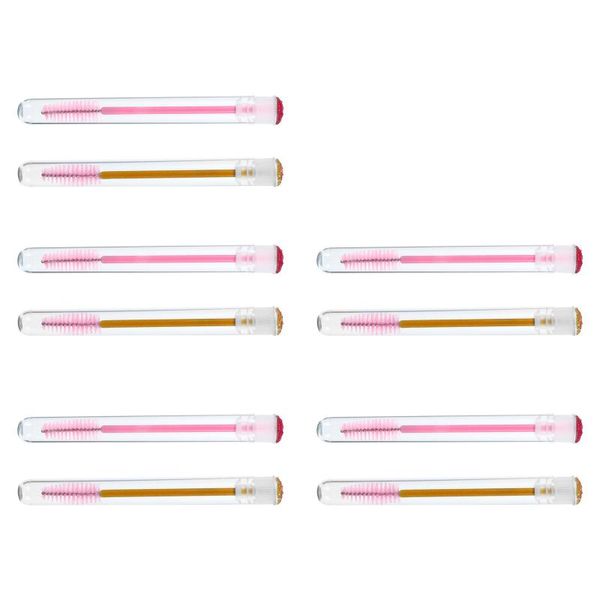

storage bottles & jars 10pcs brush tube eyelash beauty makeup applicator