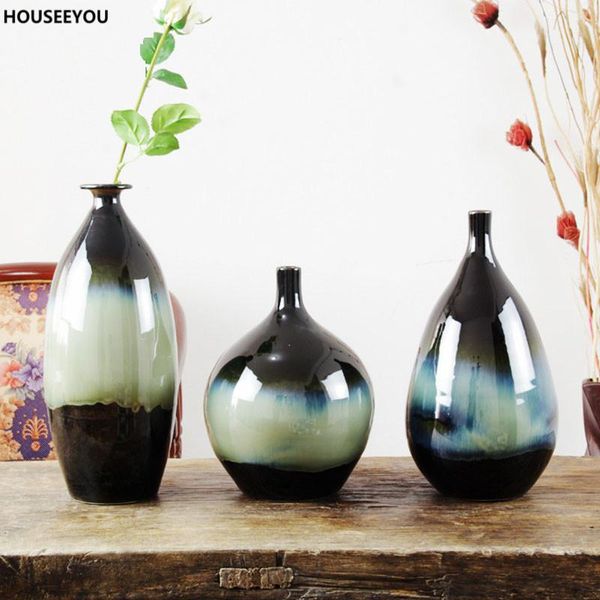 

vases modern handcrafts ceramic home decoration art decorative flower holder for dining living room accessories ornaments