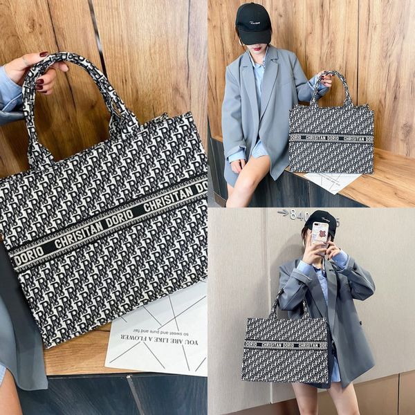 

bag women new fashion large capacity handbag same shopping bag embroidery tote handbags