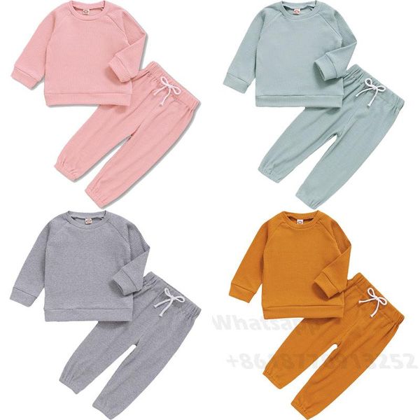 

clothing sets baby & children's clothes infant 2-piece outfit set long sleeve, White