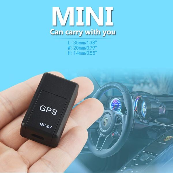

car gps & accessories gf07 mini real time portable magnetic tracking device gf-07 voice control callback with powerful magnet for vehicle pe