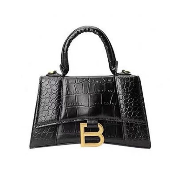 

2021 single shoulder bag, purse, the classic word crocodile line b