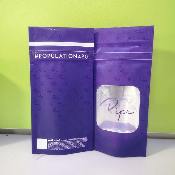 

ripe mylar flavor bag herb flower ripe zipper bag dry tobacco retail bag ripe mylar bags 3.5g packaging bags child proof function