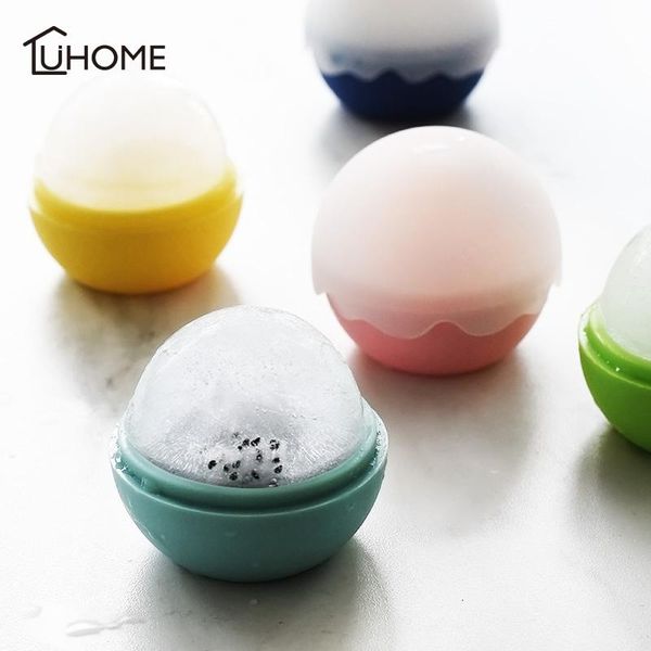 

diameter 6.5cm creative silicone round ball ice cube maker mold tray desert sphere mould diy cocktail bar party kitchen tool baking moulds