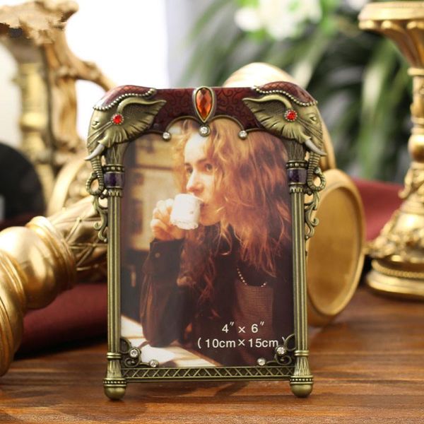 

4x6 inch classical metal po frame european vintage picture frames elimelim wood