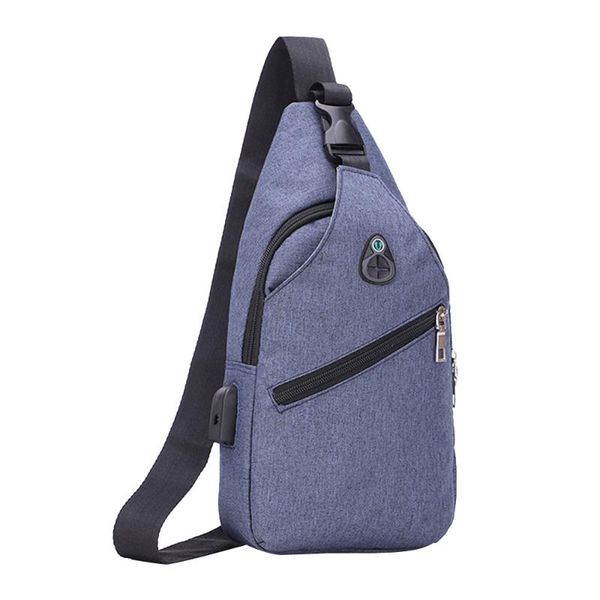 

outdoor sport bags man single shoulder chest bag crossbody pocket