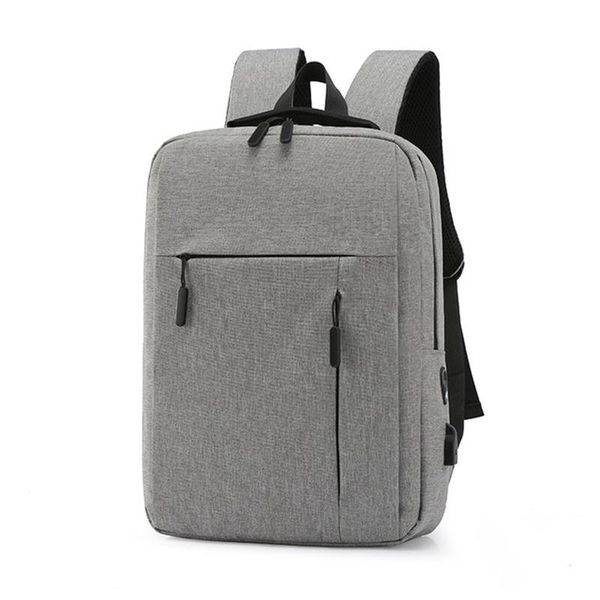 

computer bag backpack custom business men 's lapsoft handle preppy style solid polyester