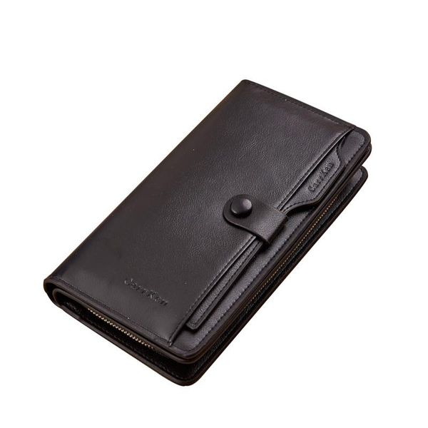 

fashion and leisure zipper long men purse large capacity male cards holder clutch wallet phone coin pocket low price carteir wallets, Red;black