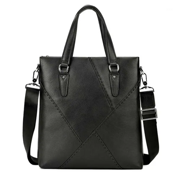 Valigette 2021 di Stile di Affari degli uomini di Moda Multifunzionale Casual Borsa In Pelle A Tracolla Crossbody Computer da Ufficio Bolsos Bureau Tote