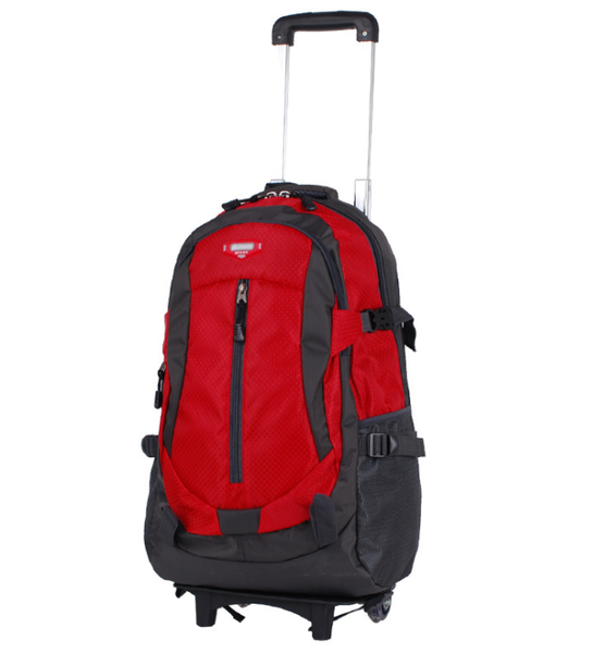

school trolley bag on wheels teenagers wheeled backpack kids rolling children travel with bags