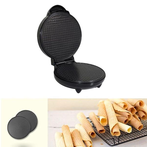 

baking moulds electric egg roll maker crispy omelet mold sandwich iron crepe pan creactive diy kitchen tool ice cream cone machine