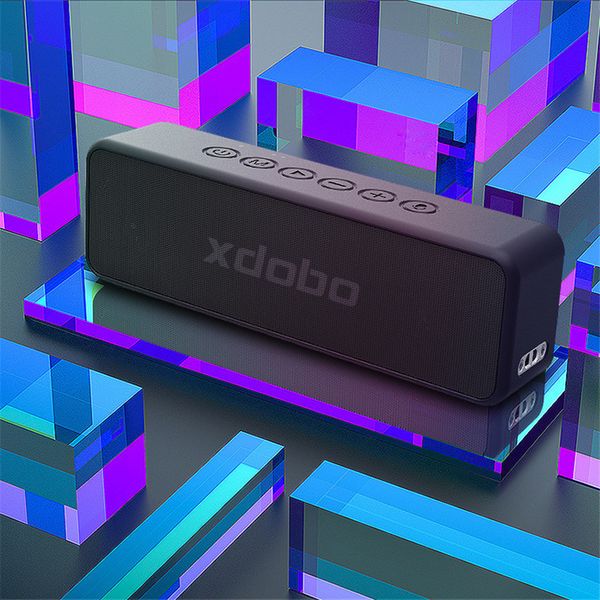 X5 Bluetooth-динамик портативный открытый водонепроницаемый синий зуб 5.0 сабвуфер мини-колонки 360 ° стерео