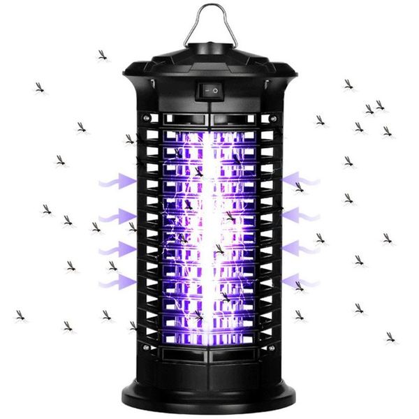 

portable mute electronic mosquito pest insect bug repellent zapper led lamp repeller safety light control outdoor gadgets