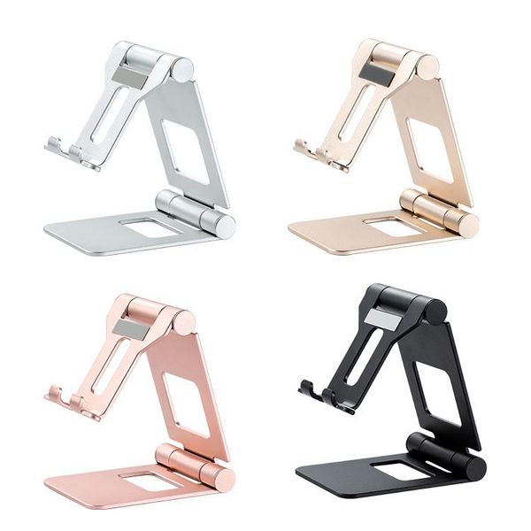 

cell phone mounts & holders aluminum alloy bi-fold mobile bracket deskstraight frame lazy tablet universal