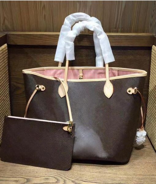 

classic designer bags monograms leather oxidate tahitienne women totes with pouch shopping shoulder bag size