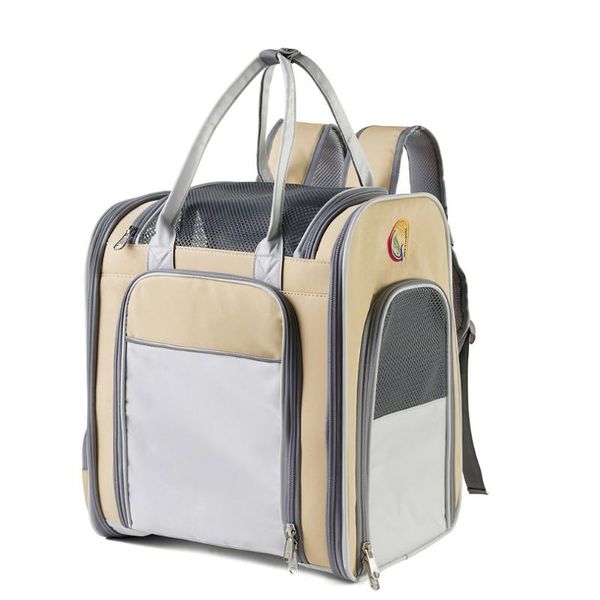 

dog car seat covers fashionable expansion pet bag oxford cloth breathable backpack out portable cat durable