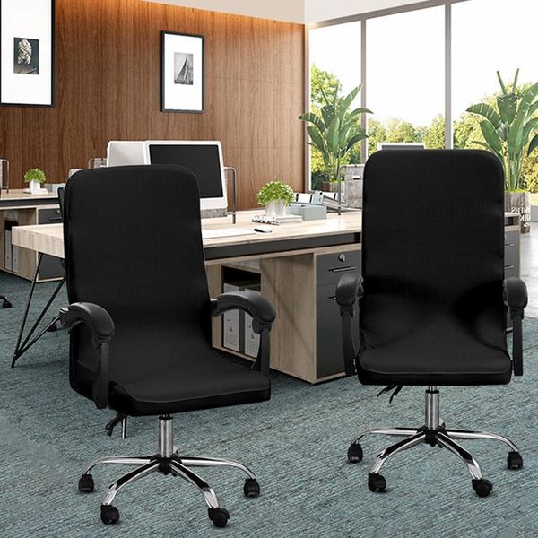

office chair seat cover for shell washable removable armless banquet home el slipcover covers