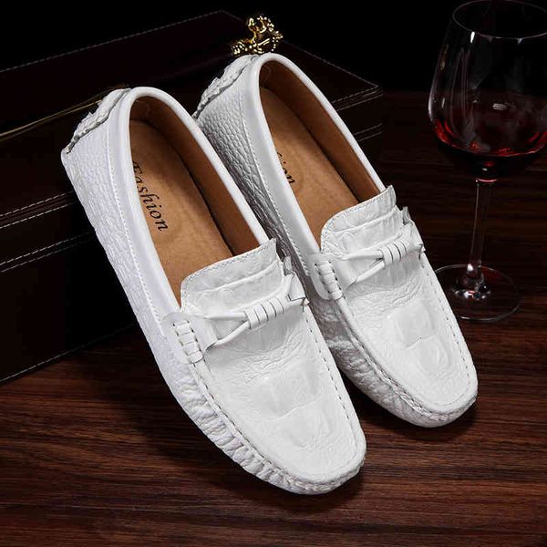 

dress shoes mocasin cuero de couro masculino, sapato casual branco para homens, mocassins em macio, mocassim super leve hep4, Black