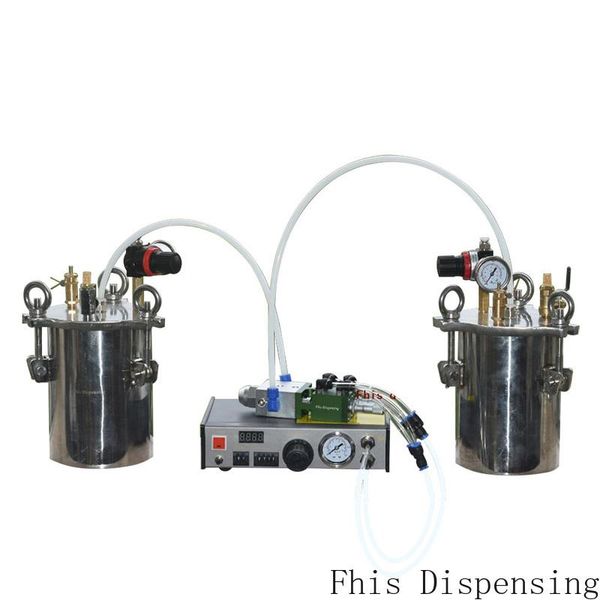 

pneumatic tools ab glue filling machine double action thimble style two liquid automatic dispenser