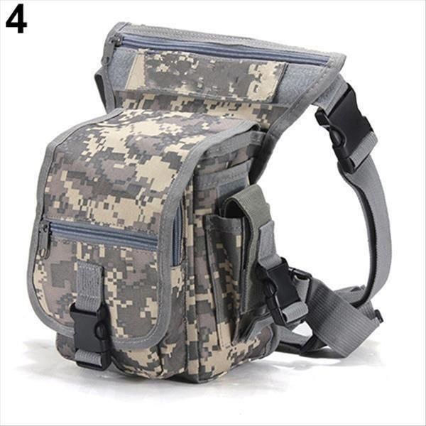 

fashion military waist pack tactics ride leg bag utility thigh pouch