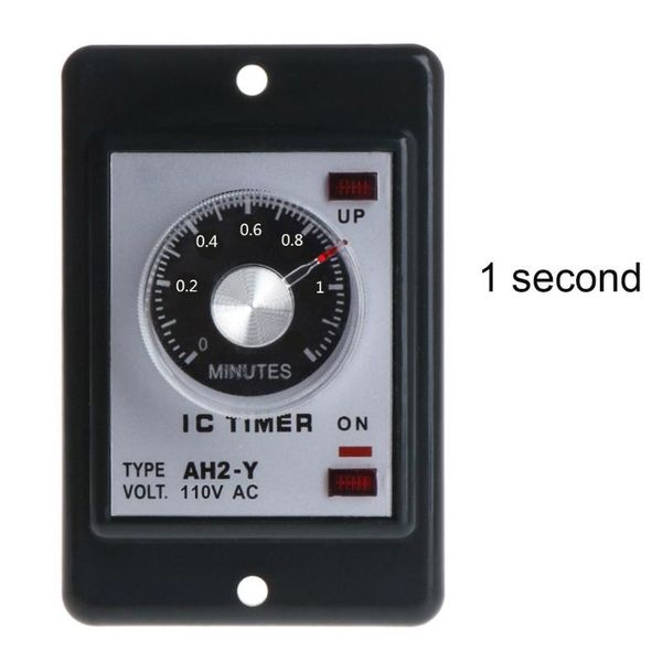 

timers power on delay timer time relay device 1/10/30 seconds 10/30 minutes ac110v ah2y