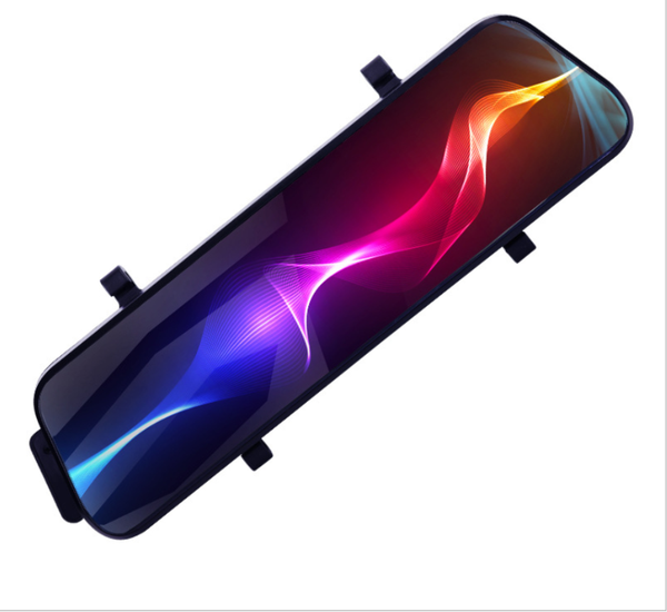 

dvr12-24v 10"ips screen car dvr mirror dash camera cam dual lens full hd drive recorder stream rear view dvrs
