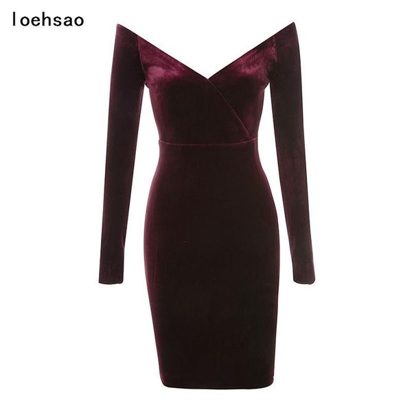 

casual dresses elegant women dress wine red v-neck sheath celebrity evening club bodycon bandage autumn vestido kl1220, Black;gray