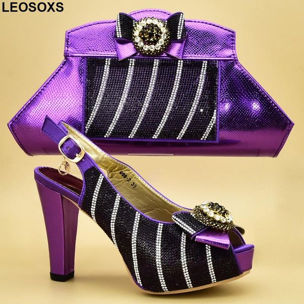 

dress shoes arrival matching and bag set in heels sales women italy party, Black