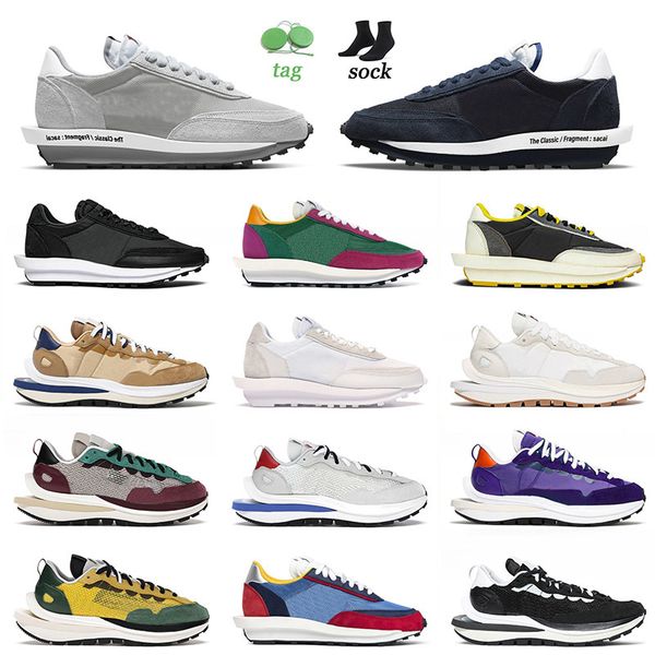 

shoes sacais x vaporwaffle sports running wolf grey green gusto bright citron sesame void ldv waffle