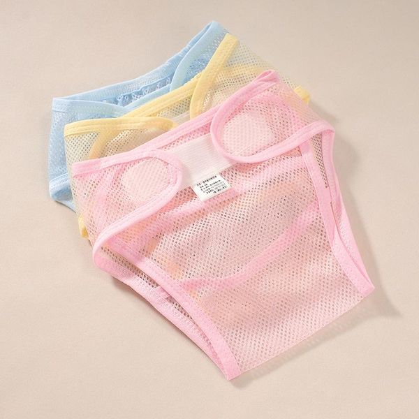 

cloth diapers baby mesh summer thin section breathable diaper pants urine budou