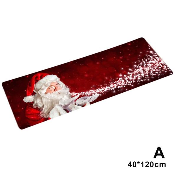 

carpets washable outdoor non slip christmas elements printing doormat xmas home decoration lad-sale