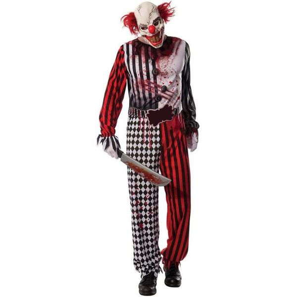 

other event & party supplies evil clown mask jester circus cosplay halloween fancy dress costume props headgear