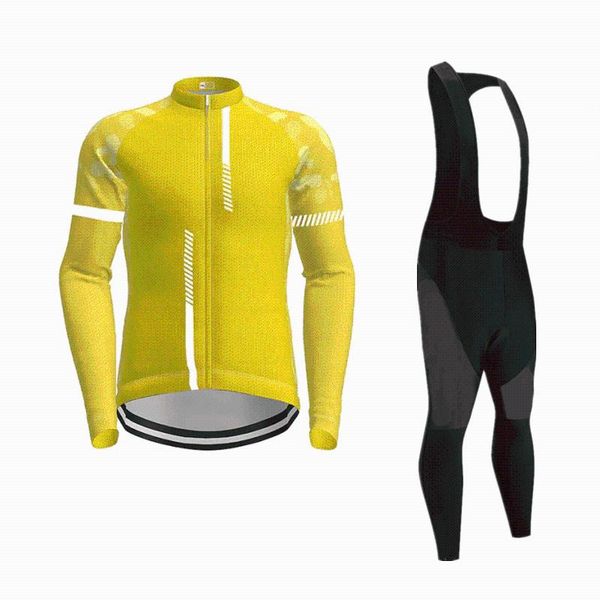 

racing sets mens long sleeve cycling bib pants jersey kit outdoor travel men mountain jerseys set ciclismo, Black;blue