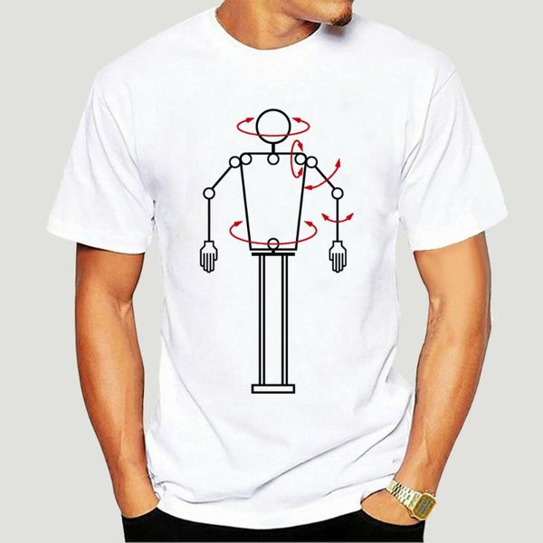 

men's t-shirts streetwear kraftwerk robot electronic white t shirt size s - 5xl breathable tee 2456x graphic, White;black