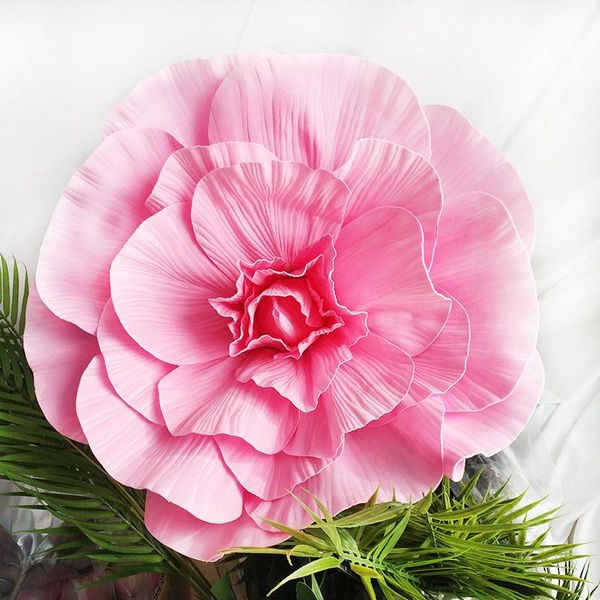 

decorative flowers & wreaths 60cm large rose head foam faux decoration home wedding background wall party pography stage crafts floral