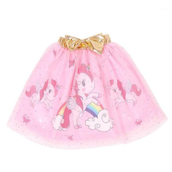 

toddler girl skirt tulle print little girls clothes summer skirts, Blue