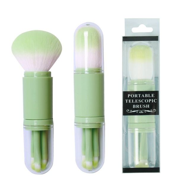 

makeup brushes multifunctional four in one brush eyebrow lip eye shadow blush foundation beauty tool