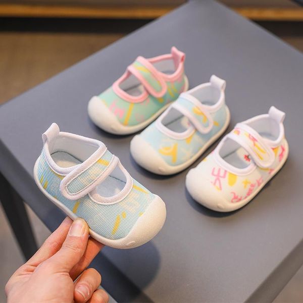 

first walkers csbl spring non-slip children kids mesh shoes infant toddler baby girls casual breathable soft bottom