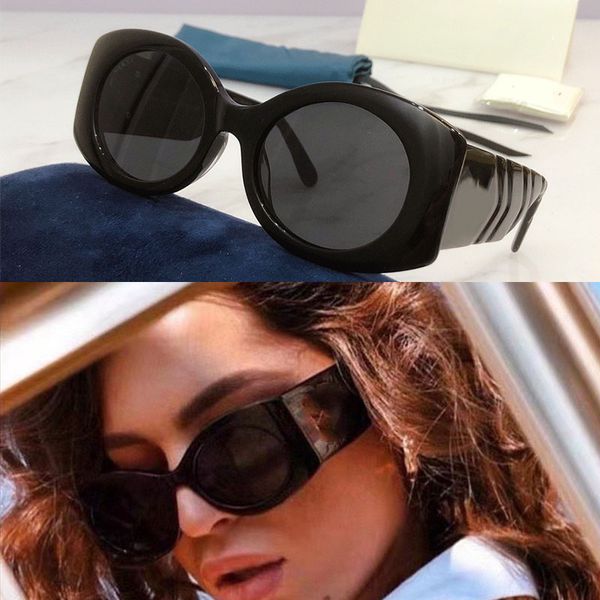 

2021ss womens thick sheet sunglasses female designer sunglass square plate frame legs simple fashion style uv400 glasses 0810 with original, White;black